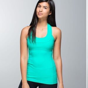 LULULEMON SCOOP NECK TANK TOP SIZE 4